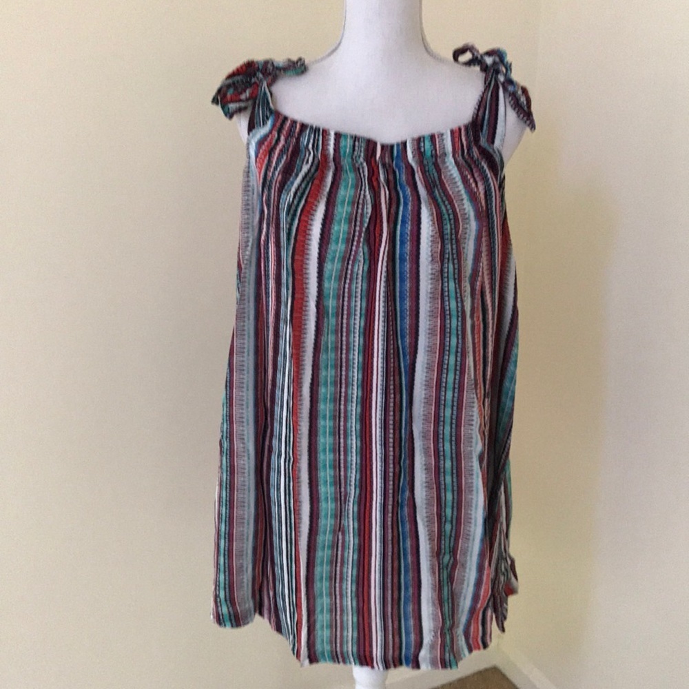NWT! JESSICA SIMPSON size M green multi top